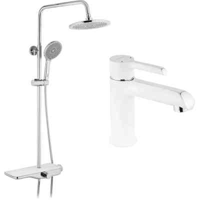 Душовий гарнітур Kroner Armada-W065 + змішувач Essen-W010 (CVS30223) Вінниця