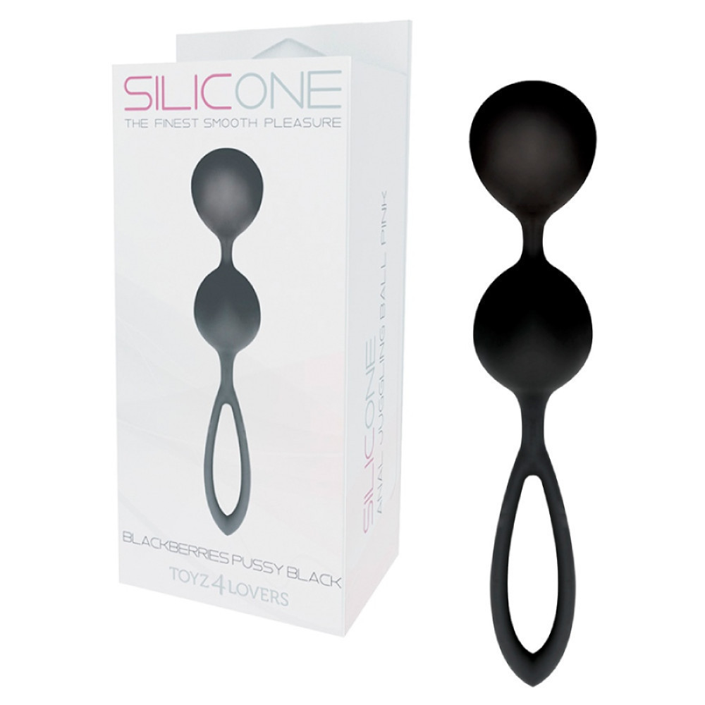 Вагинальные шарики Toyz4Lovers Blackberries Pussy, черные, 17 х 3 см Sex Aura Киев - изображение 3