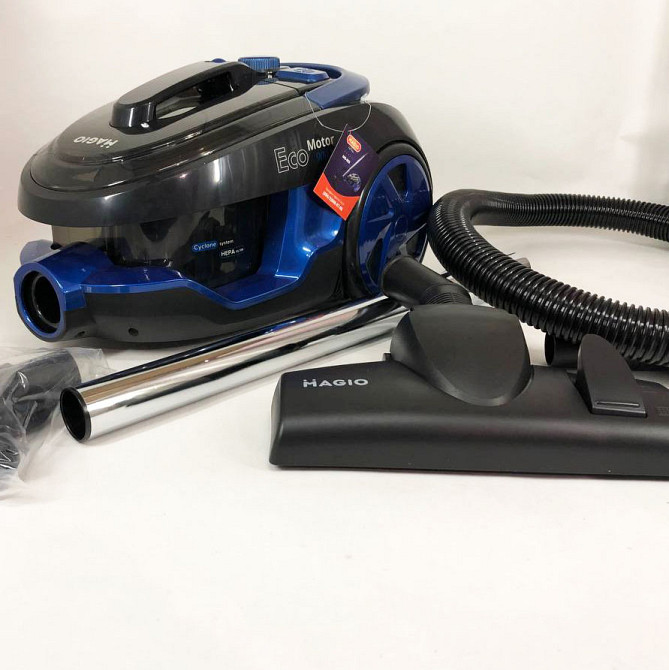 Пилосос оснащений контейнером для пилу Magio, Пилосос для квартири без мішка Колбовий потужний FK-28 Львів - фото 12