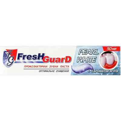 Зубна паста Fresh Guard Pearl White 50 мл (3800031751967) Вінниця