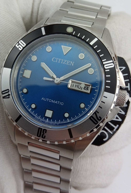 Японський чоловічий годинник Citizen NH7530-52M сапфір, механіка 21 камінь. Київ - фото 6