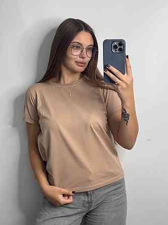 Базова футболка жіноча однотонна Жовтогарячий XXL Харків