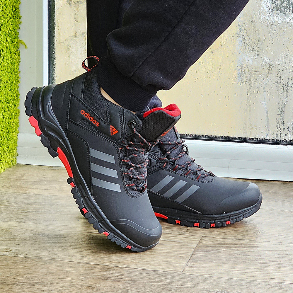 Зимние Кроссовки Adidas Terrex GORE-TEX с МЕХОМ Черные Мужские Адидас Гортекс (размеры: 41) - 3 Днепр - изображение 5