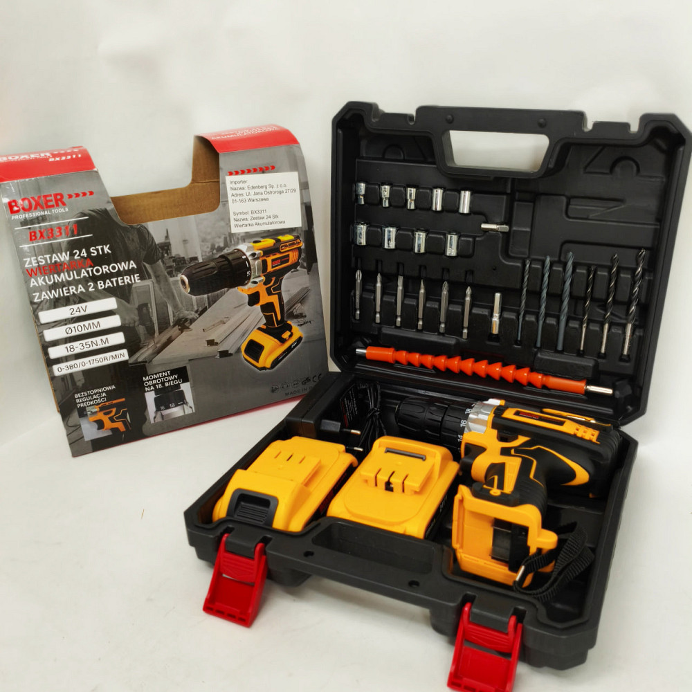 Электро шуруповерт, Шуруповерт с насадками в чемодане, Мощный шуруповерт в кейсе с кейсом WS-56 Львов - изображение 4