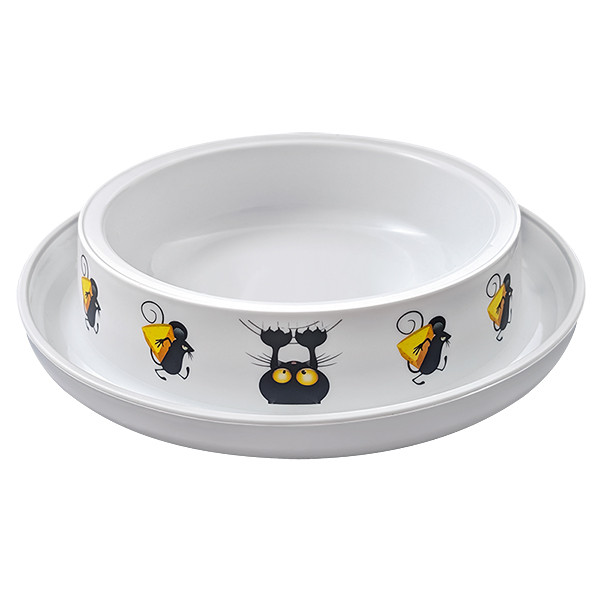 Moderna Trendy Dinner Cat&Mouse МОДЕРНА КІТ І МИША миска для котів, 210мл Київ - фото 1