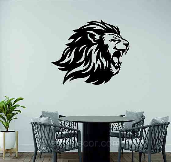 Настінний декор Панно «Лев» Декор на стіну Київ