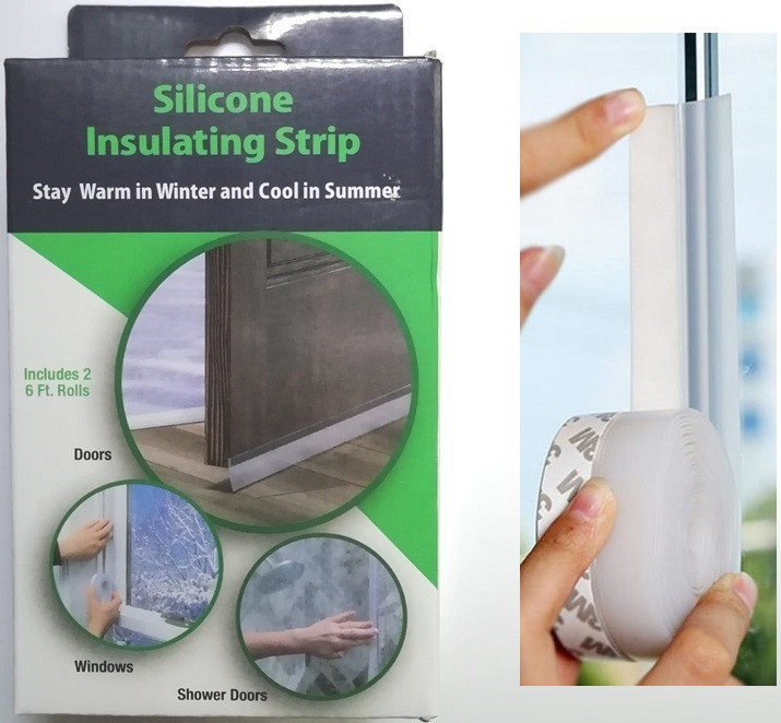 Силіконова стрічка обмежувач Silicone Insulating Strip Полтава - фото 1