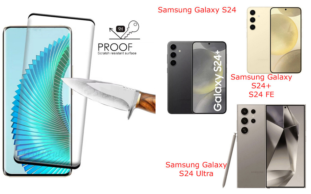 Захисне скло HyperGlass Pro для Samsung Galaxy S24, S24+, S24 FE, S24 Ultra – максимальна чутливість та захист Київ - фото 1