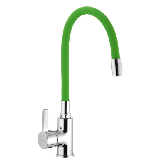 Кухонний змішувач з гнучким силіконовим виливом Ibergrif M22112-5 (IB0071) Харків