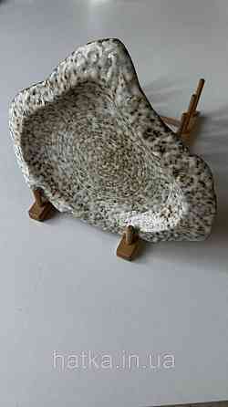 Салатник фігурний Olens "Нормандія" 28*24*3,4 см кераміка для дому та ресторану Київ