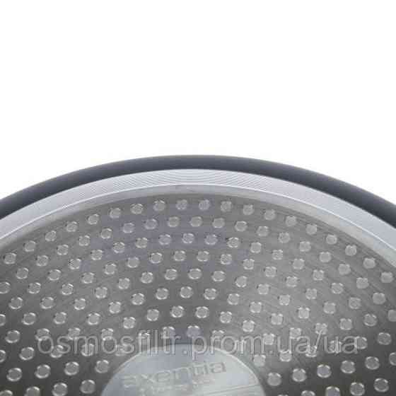 Кастрюля Axentia Blackline Ø 20 см стеклянная крышка аллюминий антипригарное покрытие PTFE (135647) Киев