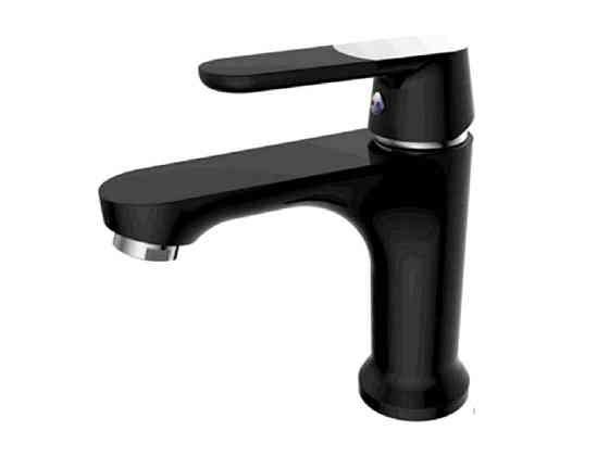 Змішувач для умивальника PREMIUM TIGER 001 (BLACK) ТМ MIXXUS Solmir Київ