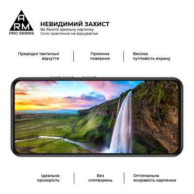 Скло захисне Armorstandart Pro Tecno Spark 30 Pro 4G (KL7) Black (ARM83308) Вінниця