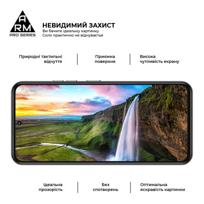 Скло захисне Armorstandart Pro Tecno Spark 30 Pro 4G (KL7) Black (ARM83308) Вінниця - фото 4