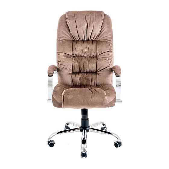 Офисное кресло руководителя Richman Richard Хром M1 Tilt Карамель Днепр