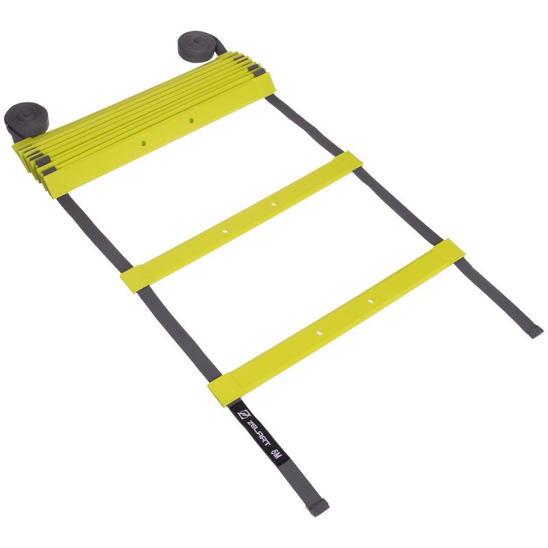 Координаційна драбина доріжка для тренування швидкості Zelart 2566 довжина 8 м Київ - фото 2