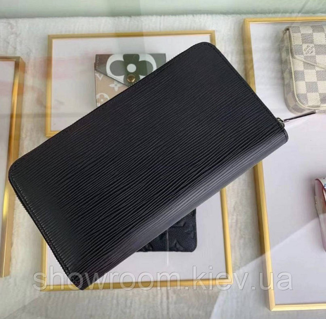 Чоловічий гаманець Louis Vuitton (60017-1) black Київ - фото 5