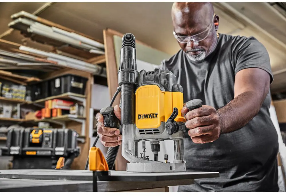 Професійний фрезер мережевий DeWALT DWE625KT : 2300Вт, цанга 8-12 (DWE625KT) Київ - фото 7