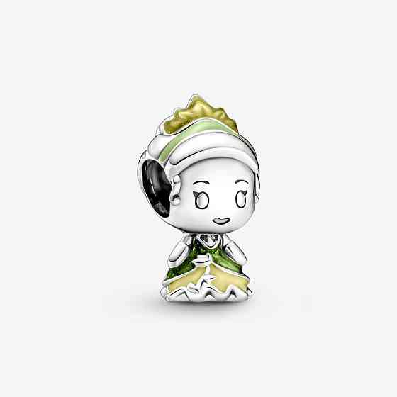 Серебряный шарм для браслетов Пандора Princess Tiana And The FrogMasterSem Киев