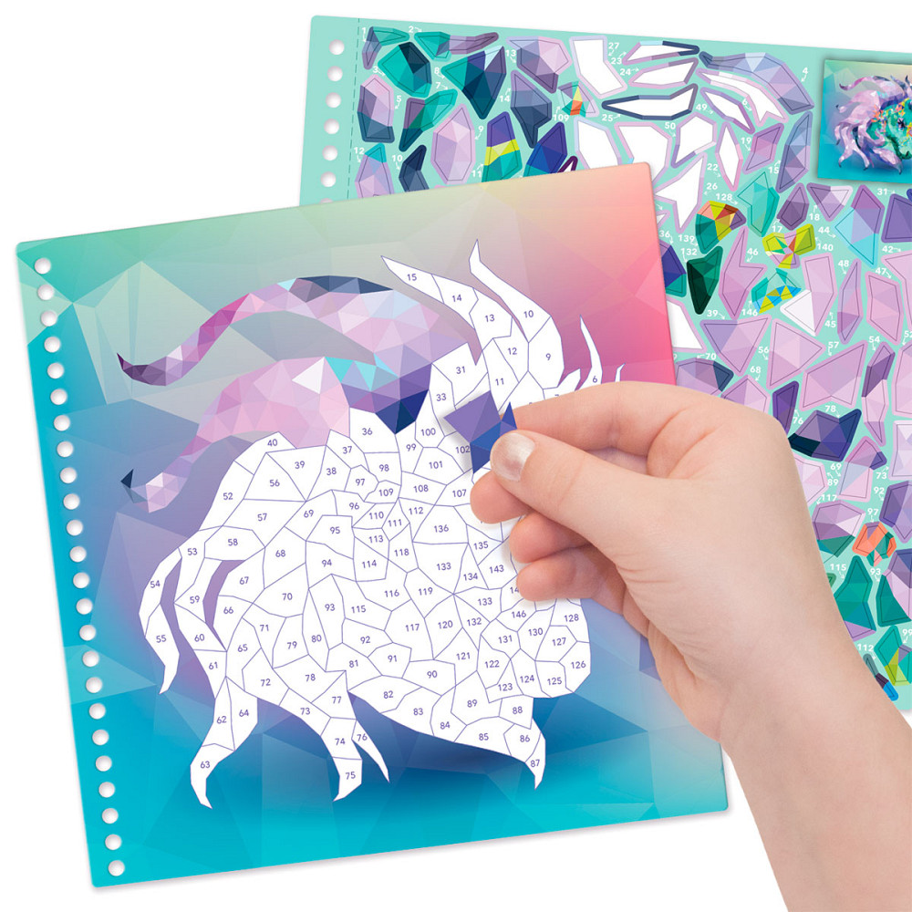 Набір для творчості – Скетчбук: Стикери за номерами Дніпро - фото 4