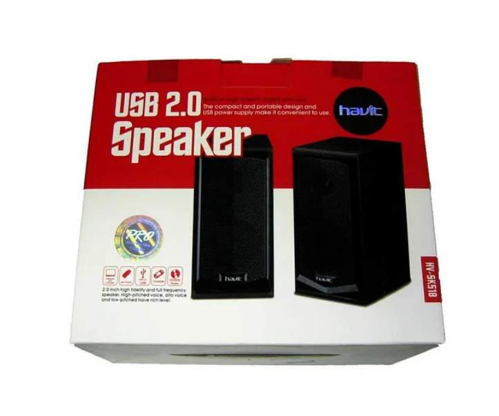 Акустична система 2.0 HV-SK518 6W USB дротова чорний Havit Житомир - фото 3