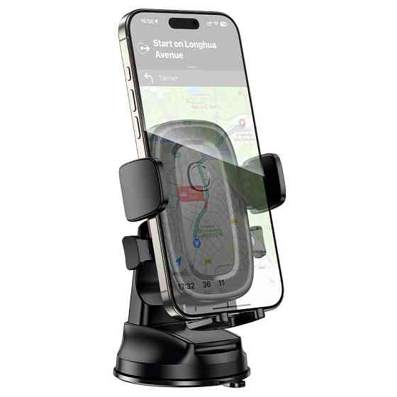 Автотримач для телефона BOROFONE BH132 Follower one-button car holder(center console) Одеса