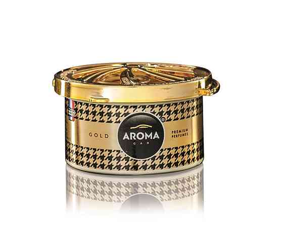Ароматизатор Aroma Car Prestige Organic Green Tea Gold гелевий Киев