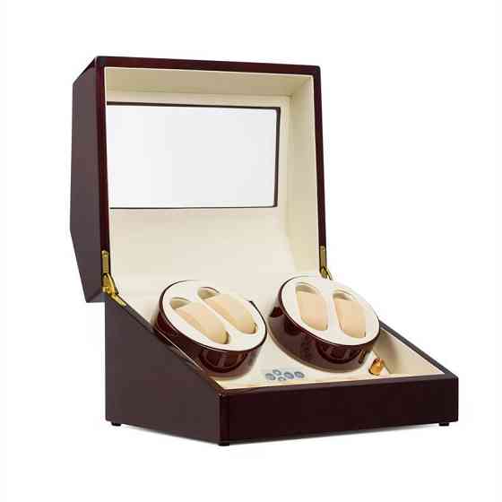 Годинник Winder вітрина вітрина 10 годин Годинники Winder коричневий / 10 годин (Німеччина, читати опис) Рівне