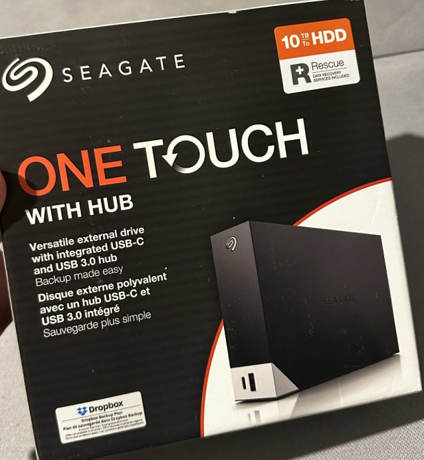 One touch with hub 10 tb новий жорсткий диск зовнішній. Київ - фото 3