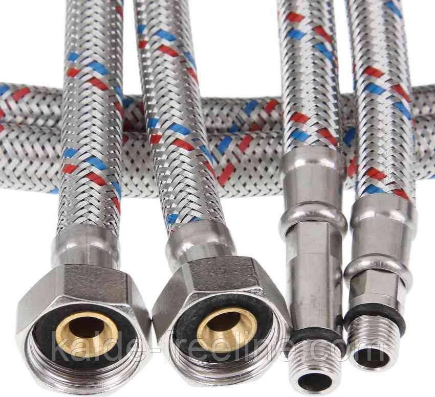 Гнучка підводка "Zerix" ВН 1/2" м10 під змішувач 1м Харків - фото 1