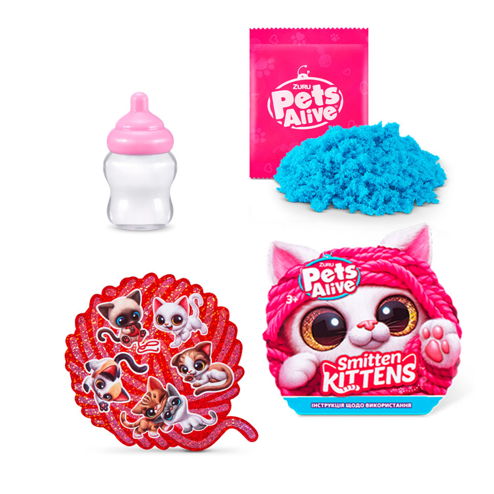 Интерактивный игровой набор-сюрприз Игривые котята Pets & Robo Alive 9541 в ассортименте Винница - изображение 4