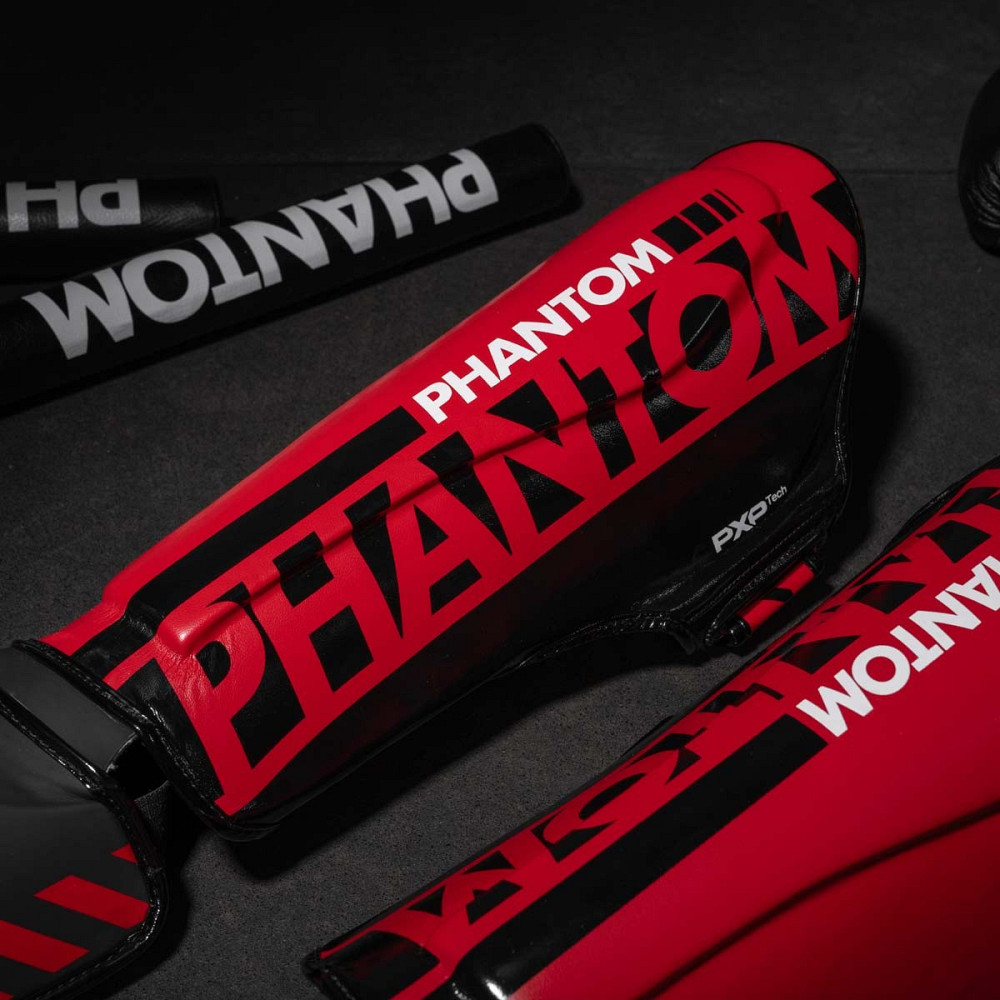 Захист гомілки та стопи Phantom APEX Striking Red S/M Кам'янське - фото 8
