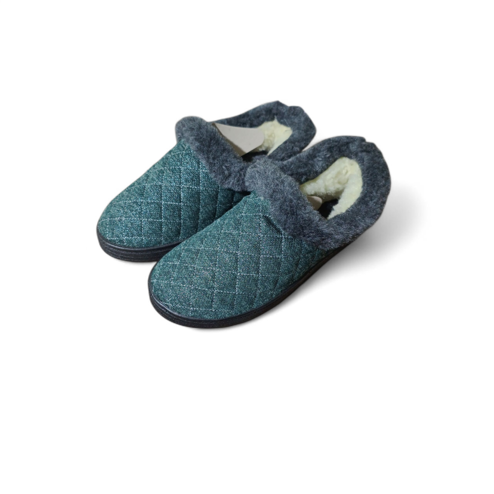 Тапочки с задником бабуши подходят на улицу. Бурки женские с задником на овчине. Бабуши, бурки 38р / 39р - 24, зеленый Одесса - изображение 1