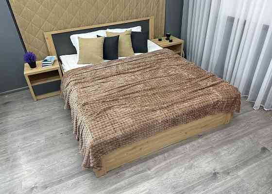 Плед-покривало Кубик 200х220 см (+-10см) Капучино (87-236) Київ