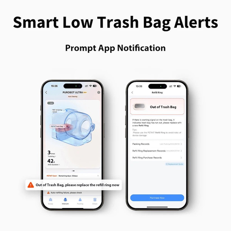 Мішки для сміття PETKIT Purobot Ultra Waste Bag Set Одеса - фото 6