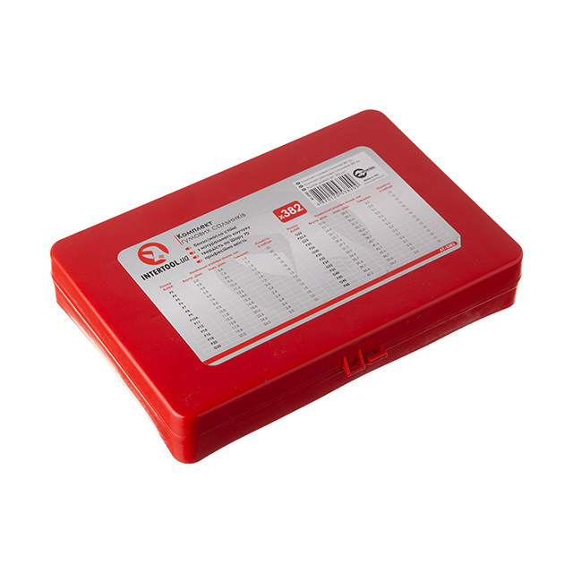 Набір сальників гумових INTERTOOL AT-5382 382 од - все, що потрібно для якісного ущільнення Івано-Франківськ - фото 5