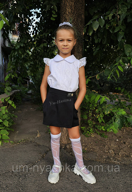 Юбка-шорты черная 128-152 Кривой Рог - изображение 3