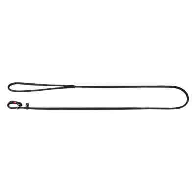 Повідець для собак WAUDOG Soft з QR паспортом круглий Ш 10 мм Д 183 см чорний (73521) Вінниця