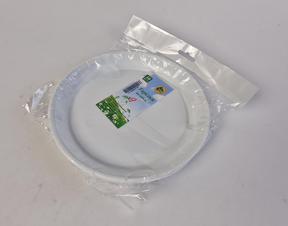 Тарілка велика 1 секція (10шт) ТМ "Супер торба" Харків - фото 2