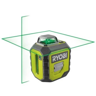 Лазерный нивелир Ryobi RB360GLL, 25 м, 360°, зеленый луч (5133005310) Винница - изображение 5