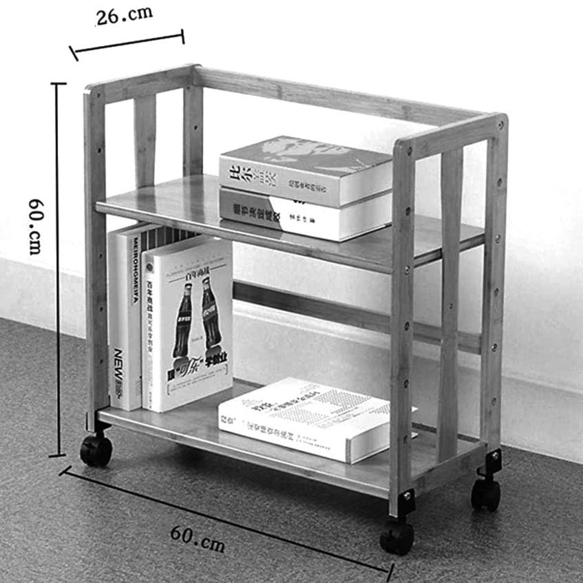 Етажерка на колесах "Бароу" каррі Миколаїв - фото 2