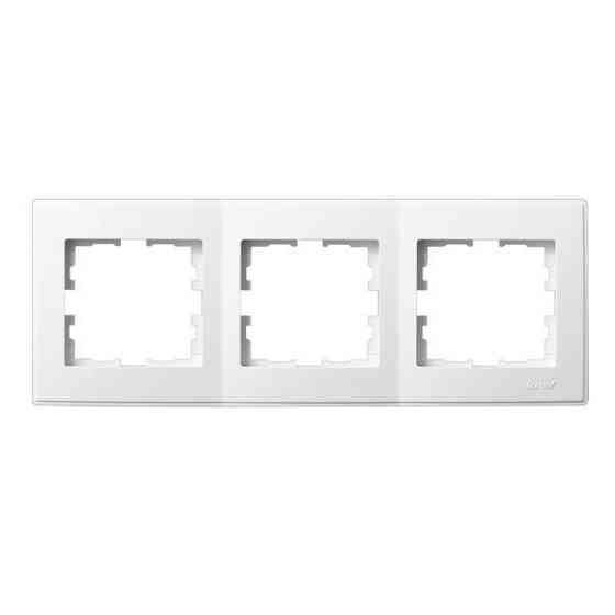 LESYA Рамка 3-а горизонтальна  білий Lezard Харків
