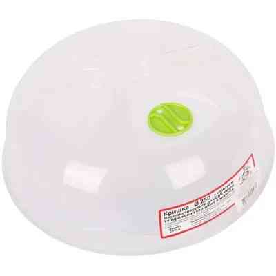 Кришка для мікрохвильової печі Еталон-С з клапаном 27 см (ЕТ d27 кл) Вінниця