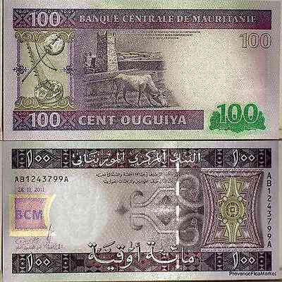Мавритання/Mauritania 100 Ouguiya 2015 Pick 16 UNC Полтава