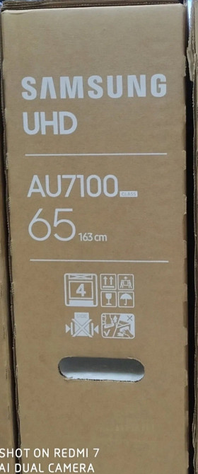 Телевізор Samsung 65"au 7100 Новий Гарантія! Київ - фото 2
