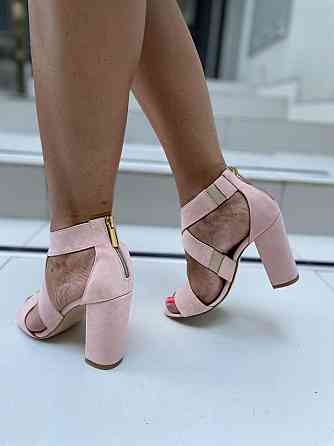 SANTINI Босоніжки жіночі SANTINI 259362-22 пудра (літо, замша натуральна) (3774) Коломыя