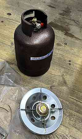 Газовий балон із пальником Sheida Gas Коричневий Вінниця