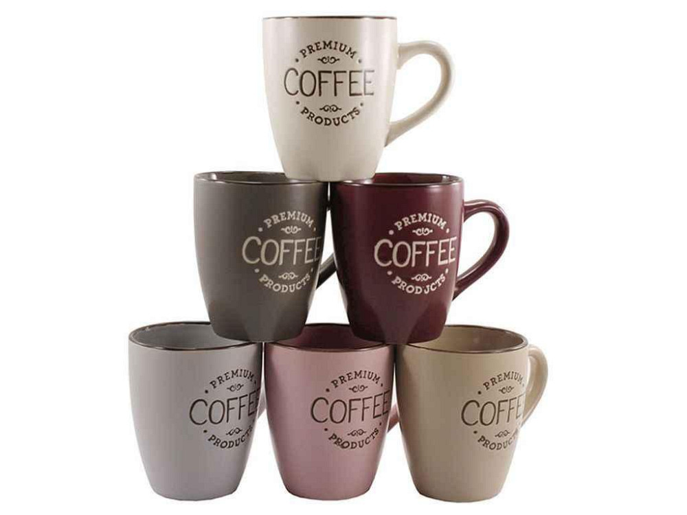 Чашка 350мл Coffee MIX 23052 ТМ GRAZIE Киев - изображение 1