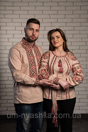 Чоловіча лляна вишиванка Олекса Кривий Ріг - фото 2