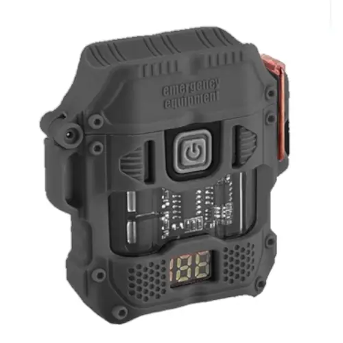 Ліхтар запальничка Multifunctional D54-2LED + BOX LCD Type-C (3+1 режими) Вінниця - фото 5